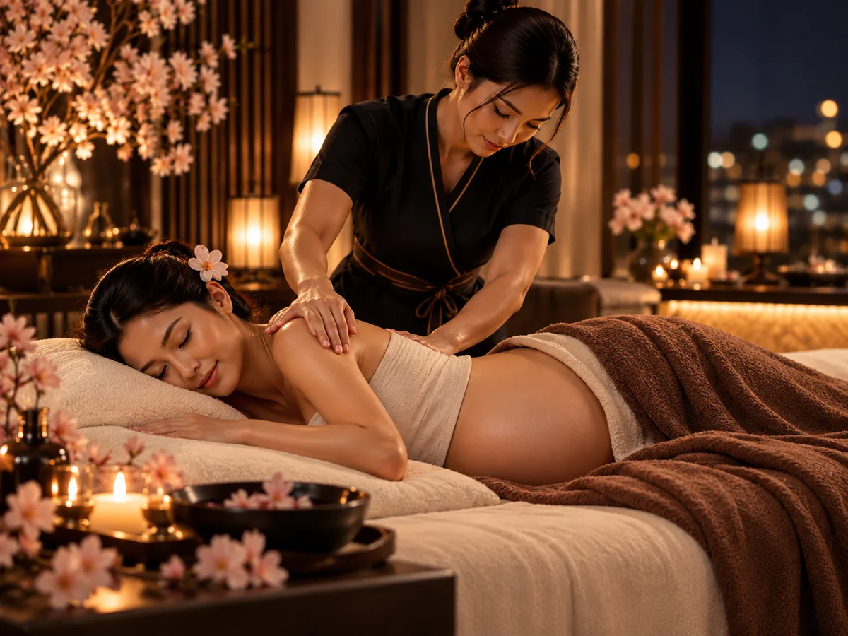 Prenatal Massage at-home massage service by Hanami Massage