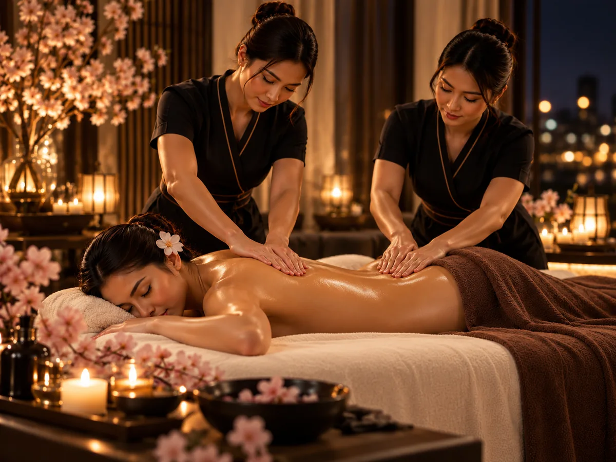 Twin Massage at-home massage service by Hanami Massage